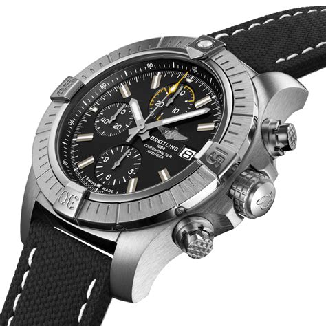 breitling avenger blacksteel chronograph|Breitling chrono avenger price.